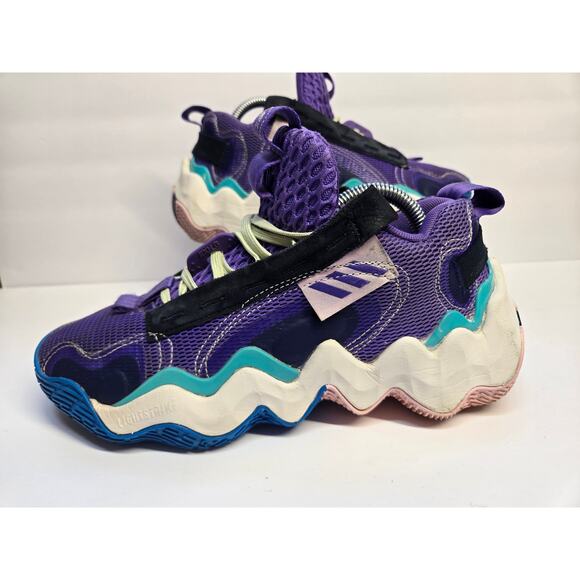 ADIDAS Exhibit B Hoop City Candace Parker Basketball Shoes Women's Size 7.5 - Picture 1 of 7